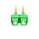SC to SC APC Fiber Optic Patch Cable Cord
